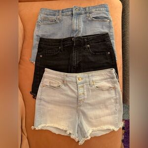bundle of universal thread denim shorts size 6 / 28